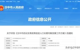 最高補(bǔ)貼1萬(wàn)元！漢中生育政策來(lái)了→縮略圖
