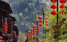 秋意盎然！寧強這個古鎮(zhèn)，太適合秋游了！縮略圖