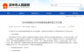 漢中體育館2023年免費(fèi)低收費(fèi)開(kāi)放工作方案縮略圖