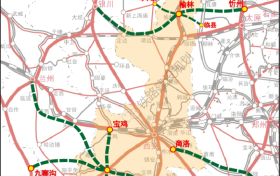 項目計劃公示！漢中至四川阿壩 （九寨溝）高鐵→縮略圖