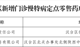 漢臺新增多個定點醫(yī)藥機構！地址→縮略圖