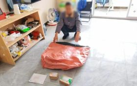 快遞包裹被盜，寧強(qiáng)民警快速破案找回→縮略圖